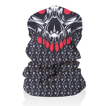 Scaldacollo Moto HARISSON Tube Red Eyes