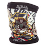 Scaldacollo Moto Von Dutch Big Cat Blu Rosso Arancione