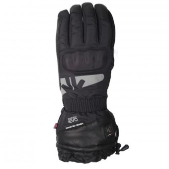 Guanti moto V'Quattro Alpha Black Riscaldanti