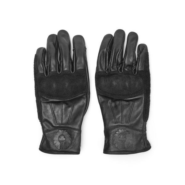 Guanti moto Belstaff Clinch Black Guanti moto Belstaff Clinch Black