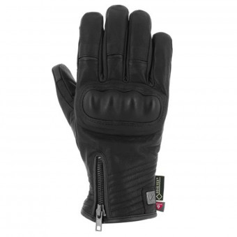 Guanti moto V'Quattro Cafe Racer Gore-Tex Black