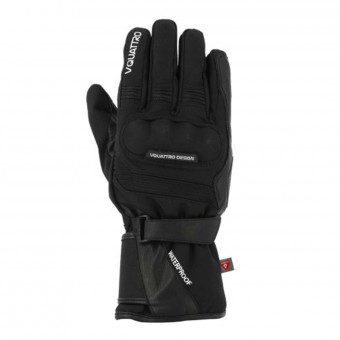 Guanti moto V'Quattro Carter 17 Black