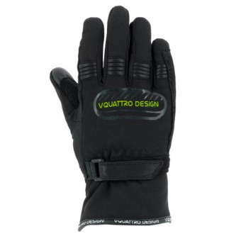 Guanti moto V'Quattro Core 17 Kid Black Green