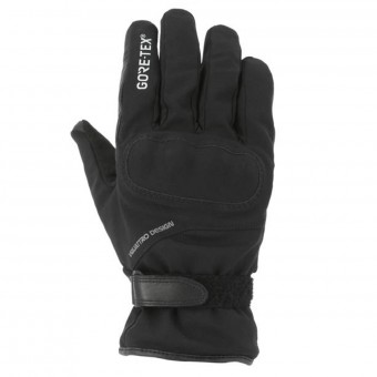 Guanti moto V'Quattro Enzo 17 Gore-Tex Black