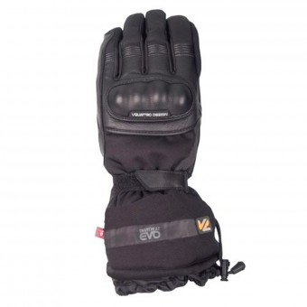 Guanti moto V'Quattro Mercure 17 Riscaldanti Black