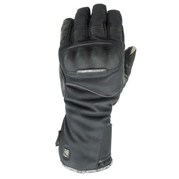 Guanti moto V'Quattro Turismo 17 Gore-Tex Reflective Black