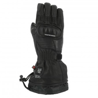 Guanti moto V'Quattro Vulcan 17 Riscaldanti Black