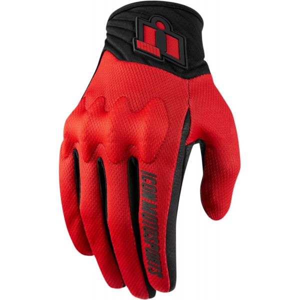 Guanti moto ICON Anthem 2 Glove Red