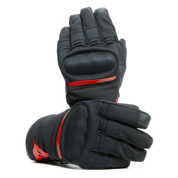 Guanti moto Dainese Avila Unisex D-Dry Black Red
