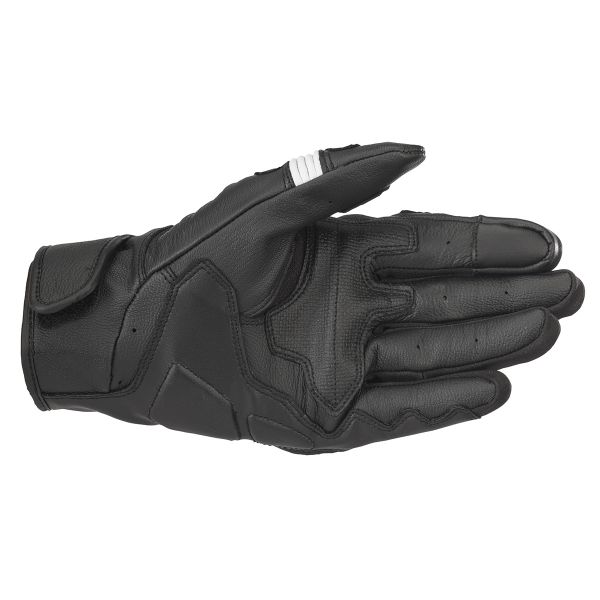 Alpinestars Axis Leather Black White