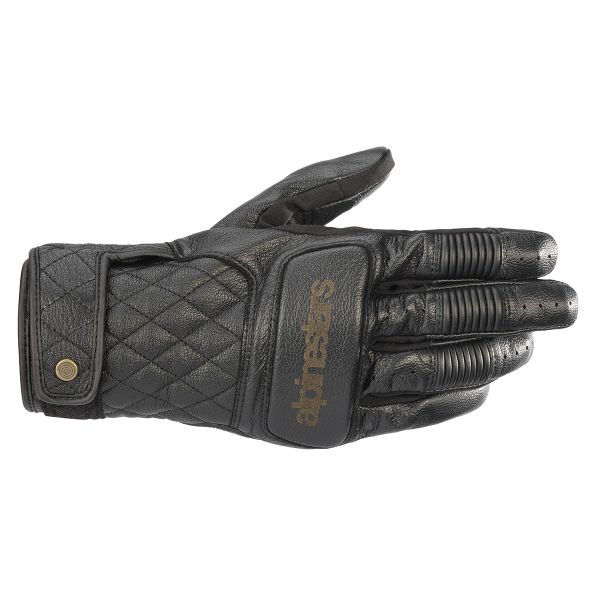 Guanti moto Alpinestars Ottone nero