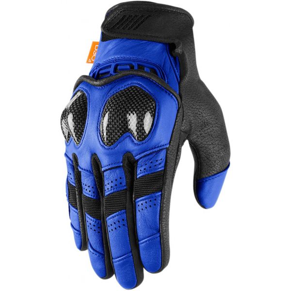Guanti moto ICON Contra 2 Glove Blue Guanti moto ICON Contra 2 Glove Blue