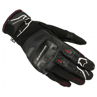 Guanti moto Bering Cortex Black White
