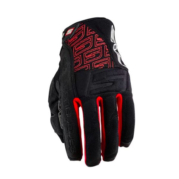 Guanti moto Five Enduro Quad Summer Black Red