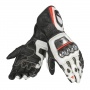 Guanti moto Dainese Full Metal 6 Black White Lava Red