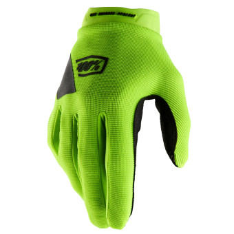 Guanti moto 100% Ridecamp Jaune Fluo
