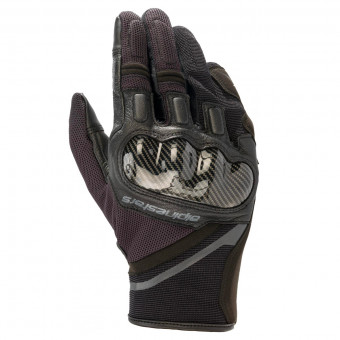 Guanti moto Alpinestars Cromo Nero Catrame Grigio Guanti moto Alpinestars Cromo Nero Catrame Grigio