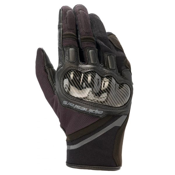 Guanti moto Alpinestars Cromo Nero Catrame Grigio