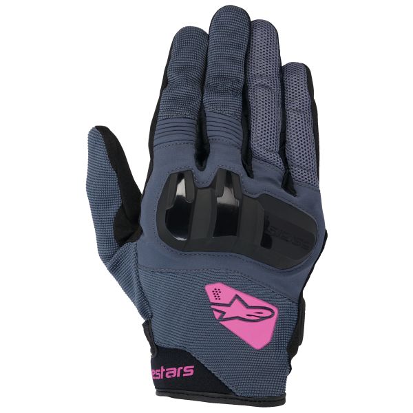 Guanti moto Alpinestars Cromo Donne Asfalto Nero Viola