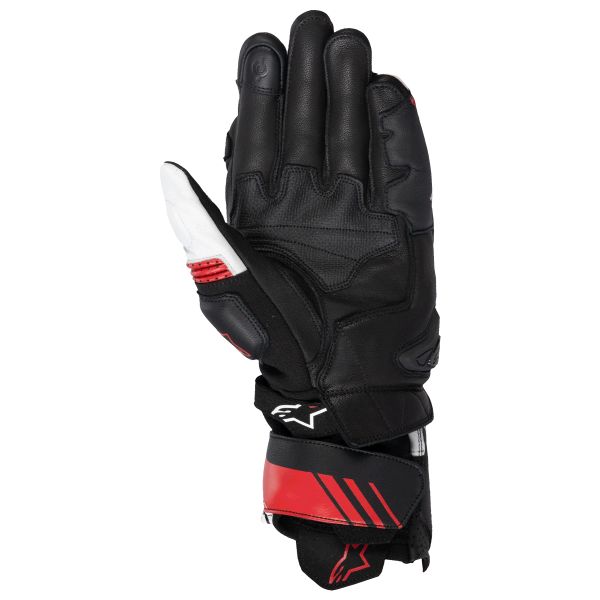 Alpinestars GP Plus R V3 Pelle Nero Bianco Rosso Brillante