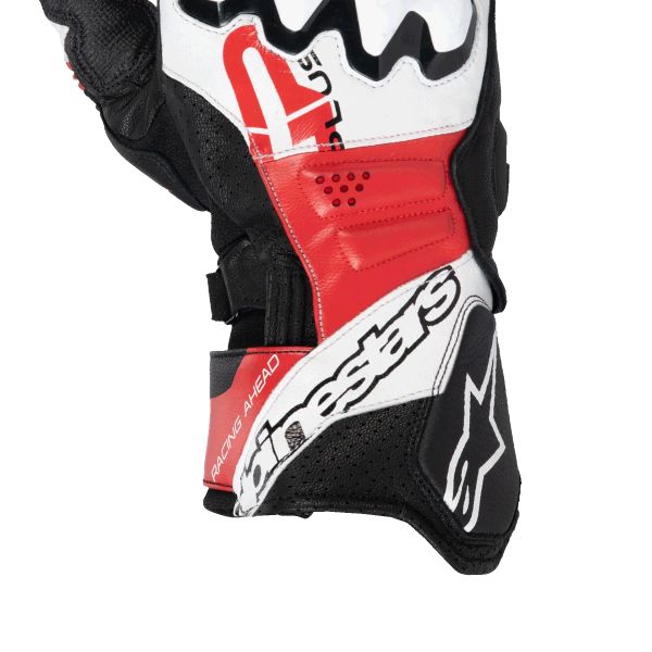 Alpinestars GP Plus R V3 Pelle Nero Bianco Rosso Brillante