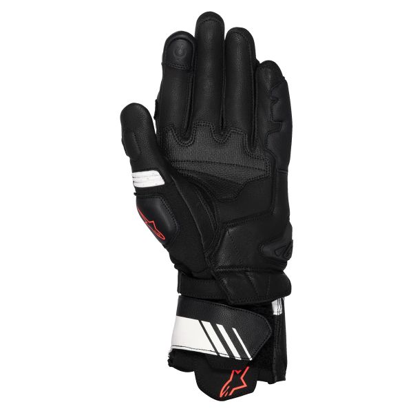 Alpinestars GP Plus R V3 Pelle Nero Bianco Rosso Fluo