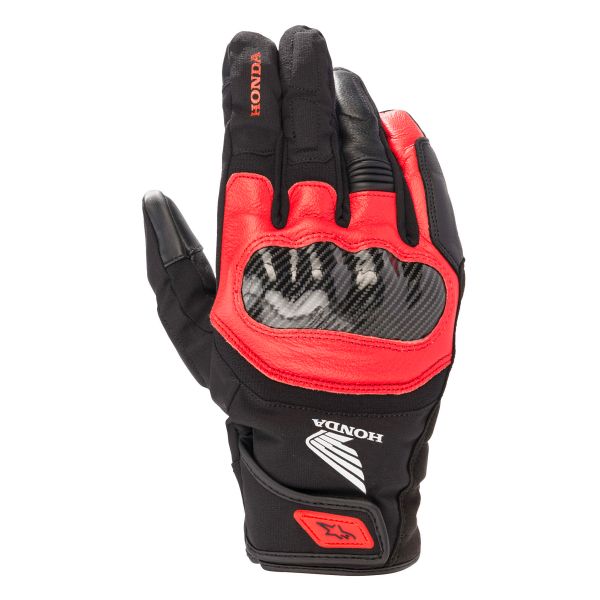 Guanti moto Alpinestars Honda SMZ Z Drystar Black Bright Red Guanti moto Alpinestars Honda SMZ Z Drystar Black Bright Red