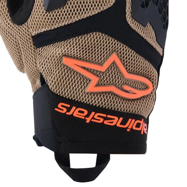 Alpinestars Manti Air Dark Khaki Black Orange Fluo