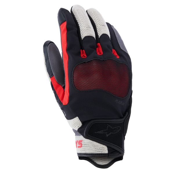 Guanti moto Alpinestars Mogress Airflow Black Flame Red Ecru