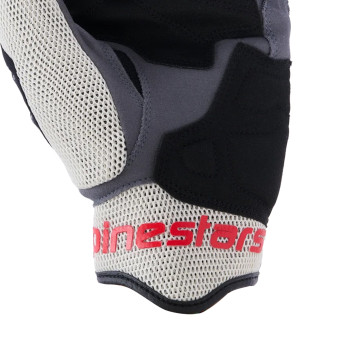 Alpinestars Mogress Airflow Black Flame Red Ecru