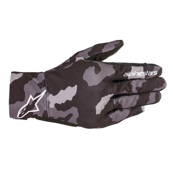 Guanti moto Alpinestars Reef Black Grey Camo Bambino