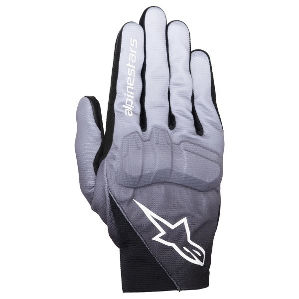 Guanti moto Alpinestars Reef V2 Mid Grigio Nero Bianco