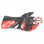 Guanti moto Alpinestars SP-8 V3 Nero Bianco Rosso brillante