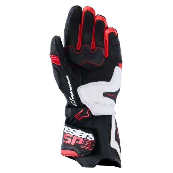 Alpinestars SP-9 Black White Bright Red