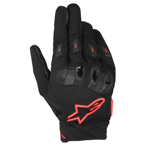 Guanti moto Alpinestars SP X 3 Nero Rosso Fluo Guanti moto Alpinestars SP X 3 Nero Rosso Fluo