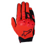 Guanti moto Alpinestars SP X 3 Rosso brillante Nero Bianco