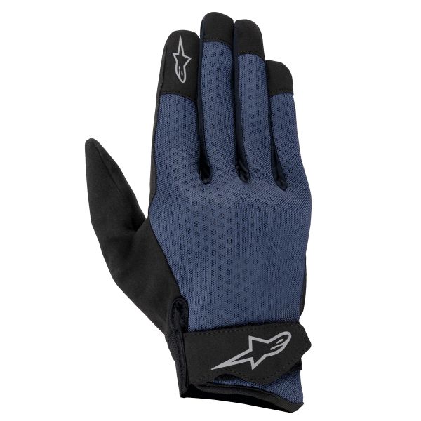 Guanti moto Alpinestars Aria dichiarata Blu scuro Nero