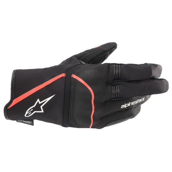Guanti moto Alpinestars Syncro V2 Drystar Nero Rosso Fluo