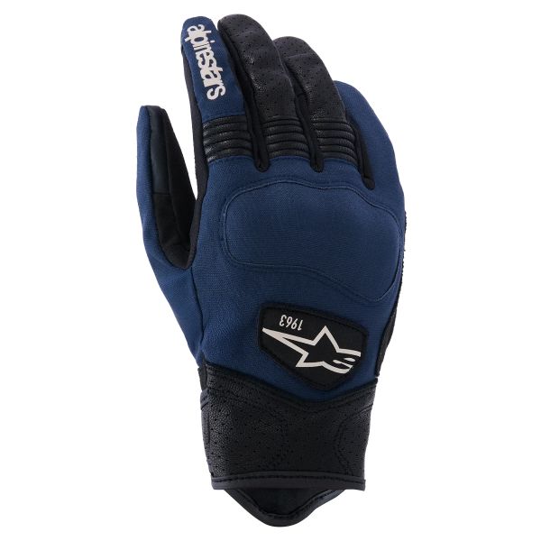 Guanti moto Alpinestars Tracker Gloves Dark Blue Black