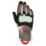 Guanti moto Alpinestars XT-3 Drystar Insulated Dark Brown Sand Black