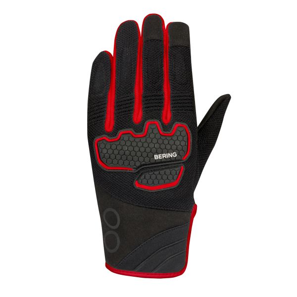Guanti moto Bering Breeze Black Red Guanti moto Bering Breeze Black Red
