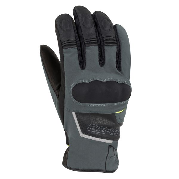 Guanti moto Bering Gourmy Black Grey Fluo Guanti moto Bering Gourmy Black Grey Fluo