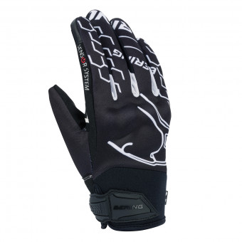 Guanti moto Bering Lady Walshe Black White