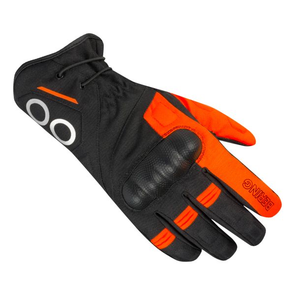 Guanti moto Bering Lady Zephyr Grey Orange Gloves