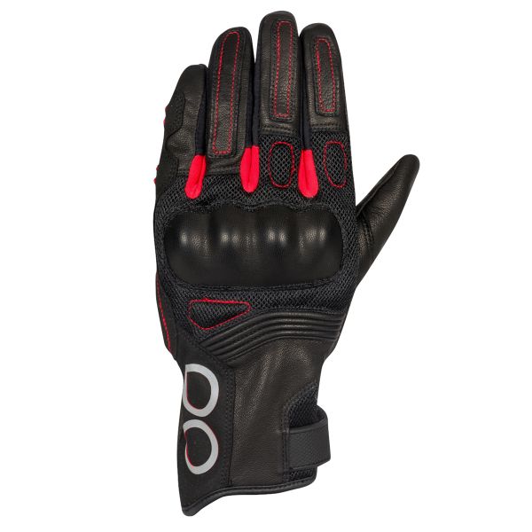 Guanti moto Bering Pitts Black Red