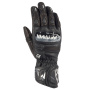 Guanti moto Bering Snap Black White Glove