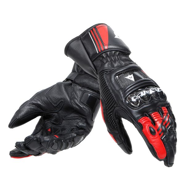 Guanti moto Dainese Druid 4 Black Lava Red White Guanti moto Dainese Druid 4 Black Lava Red White