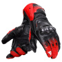Guanti moto Dainese Fiero Metal Black Red Lava White