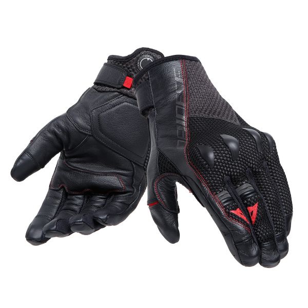 Guanti moto Dainese Kakarum Ergo-Tek Magic Connection Black Black