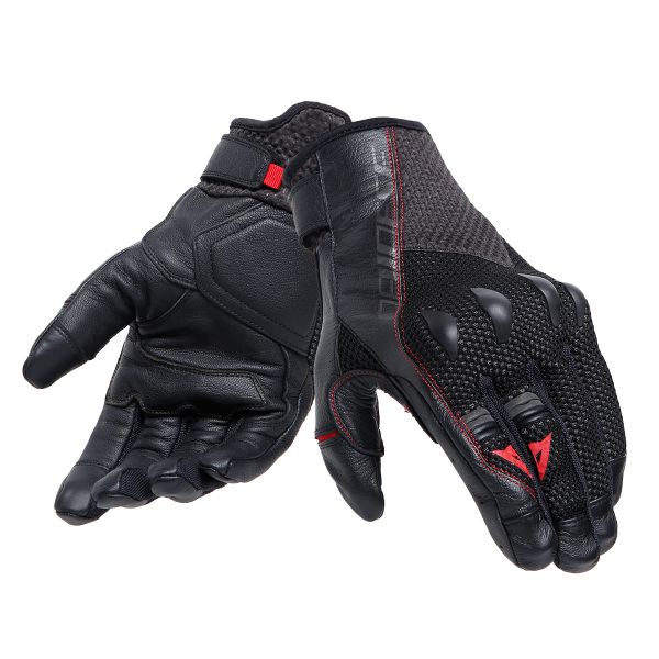 Guanti moto Dainese Karakum Ergo-Tek Black Black